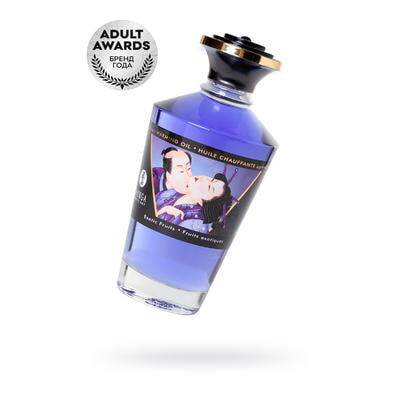 Масло для массажа Shunga Exotic Fruits, разогревающее, экзотические фрукты, 100 мл