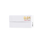 Презервативы Sagami, original 0.01, полиуретан, 17 см, 5,5 см, 10 шт.