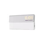 Презервативы Sagami, original 0.01, полиуретан, 17 см, 5,5 см, 20 шт.