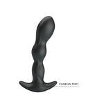 Анальный длинный вибромассажер - цепочка Baile PrettyLove Special Anal Massager