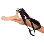 Силиконовый полый страпон на ремнях Silicone Strap-on by You2Toys