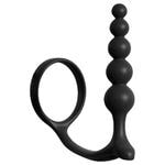 Анальные шарики с эрекционным кольцом Ass-gasm Cockring Anal Beads