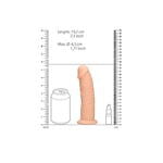 Фаллоимитатор без мошонки Silicone Dildo Without Balls - 19,2 см.