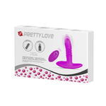 Вибромассажер простаты PrettyLove Heather с пультом ДУ