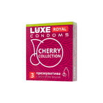 Презервативы Luxe, royal, cherry collection, 18 см, 5,2 см, 3 шт.