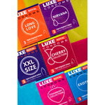 Презервативы Luxe, royal, cherry collection, 18 см, 5,2 см, 3 шт.
