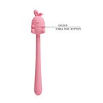 Мини-вибростимулятор Cute Bunny, розовый