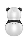 Вакуумно-волновой стимулятор Satisfyer Pocket Panda, силикон, чёрно-белый